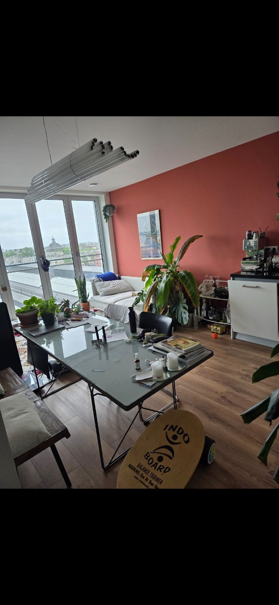 Image 1 of Table d'appoint Niels gammelgaard , table de salle à manger en verre