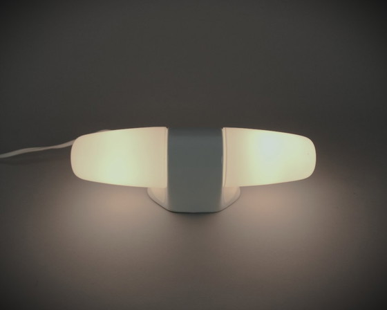 Image 1 of Wilhelm Wagenfeld - set di 2 lampade a specchio - modello 6068 - progettato nel 1958 - Lindner GmbH Bamberg, Germania