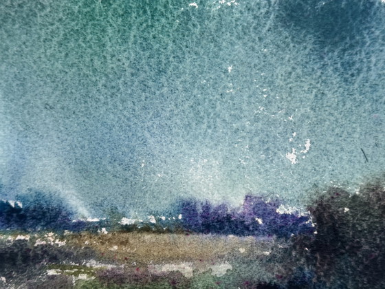 Image 1 of Eugene Eechaut (1928-2019) - dittico paesaggistico, firmato, anni '70