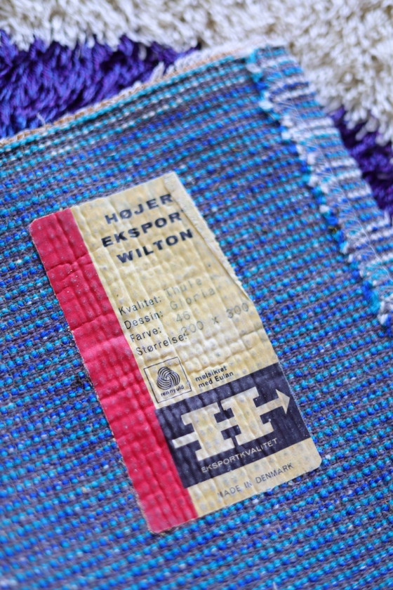 Tappeto vintage ‘Hojer Ekspor Wilton’, design Space Age – Tappeti, Lana (photo 5 of 5)