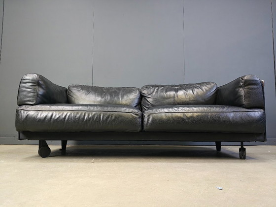 Image 1 of Vintage 'twice' bank van Pierluigi Cerri voor Poltrona Frau, jaren 90