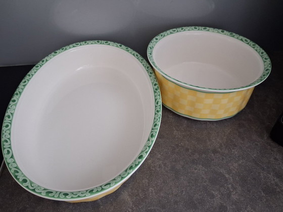 Image 1 of 2 schalen en 2 pizza borden Villeroy en Boch 