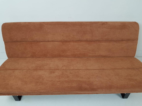 Vintage Artifort Kho Liang Le Sofa Brown New Fabric – 3-5 seaters, Metal, Textile (photo 3 of 9)