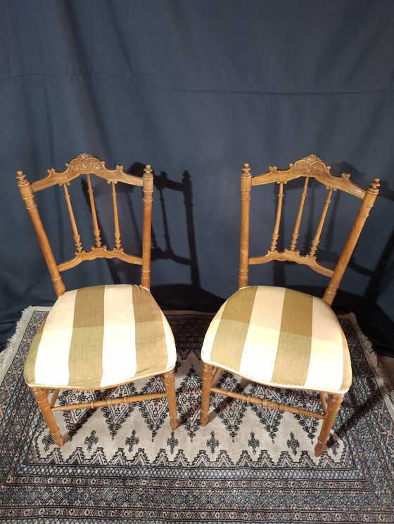 Image 1 of Coppia di sedie volanti, 1900