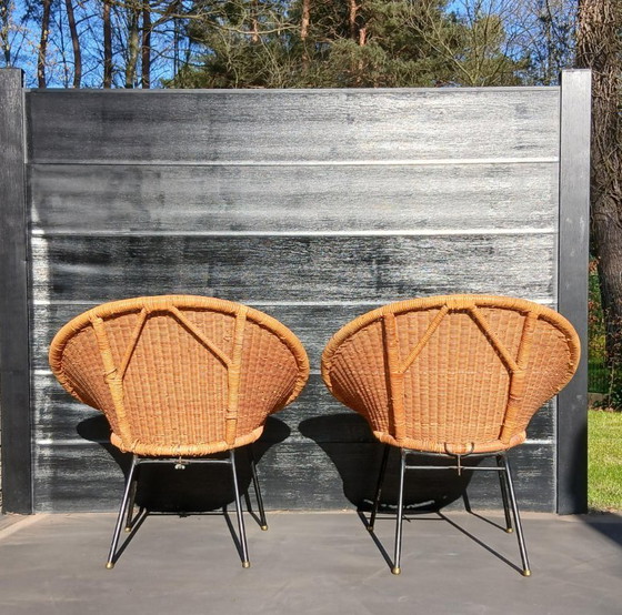 Image 1 of 2 sillones/sillas de mimbre Pitrite