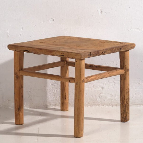 Antiker Massivholz-Couchtisch (ca. 1870) – Couchtische (photo 5 of 10)