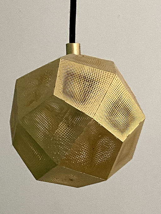Tom Dixon Etch Messing hanglamp