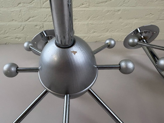 Image 1 of Appendiabiti vintage IKEA "Mina" Sputnik – Argento / Space Age