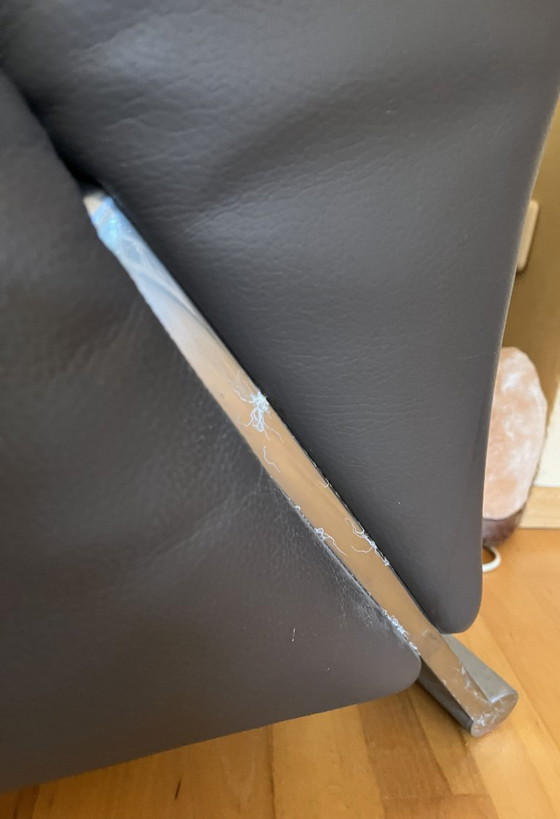 Image 1 of Poltrona Rolf Benz Design tipo 322 in pelle color talpa