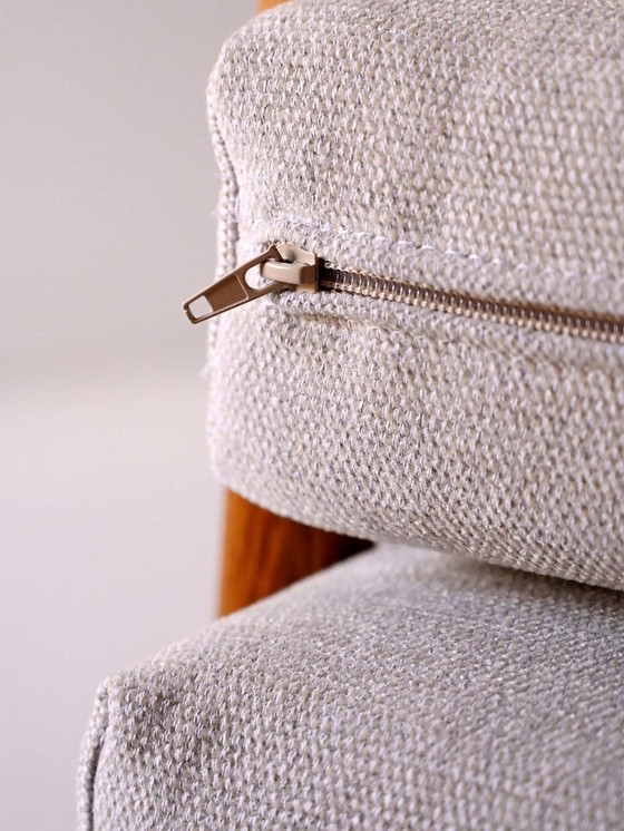 Image 1 of Poltrona in teak vintage svedese di Folke Ohlsson per DUX