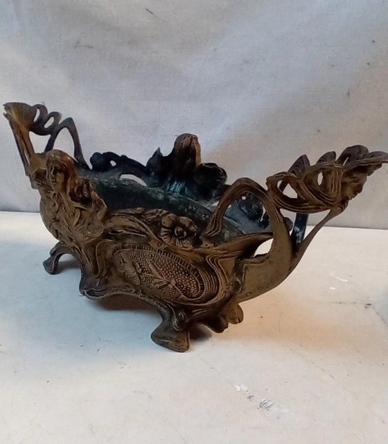 Image 1 of Brass Jardinière