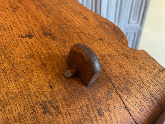 Lunga Panca da Chiesa in Rovere Francese 170 Cm. – Panche, Wood (photo 6 of 13)