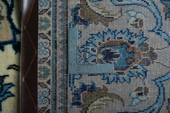 Image 1 of Handgeknüpfter Kashan Kork Orientteppich – 341 x 240 cm