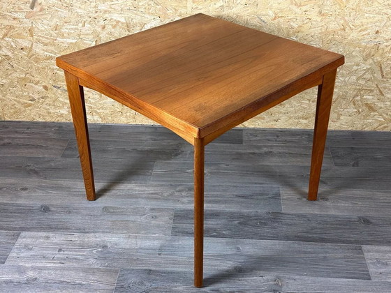 Image 1 of 60's 70's Teak Dining Table Table de salle à manger Par Burchardt-Nielsen Made In Denmark