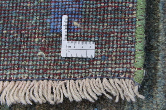 Image 1 of Original Persian carpet Gabbeh Ghashghai oriental carpet 198 cm x 108 cm old natural