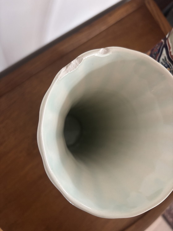 Set van 2 Vintage Boch Vazen - Brugge Delfts Imari Stijl – Ceramic (photo 12 of 12)