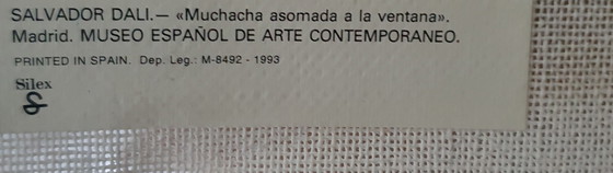 Image 1 of Riproduzione originale di Salvador Dalì 70x50.
