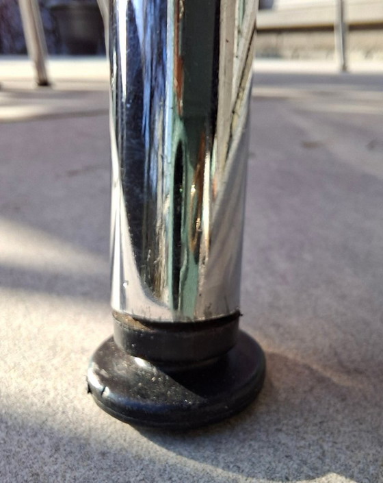 Image 1 of Set of 6 vintage Sintesi Orbit Large chairs – iconic Italian design