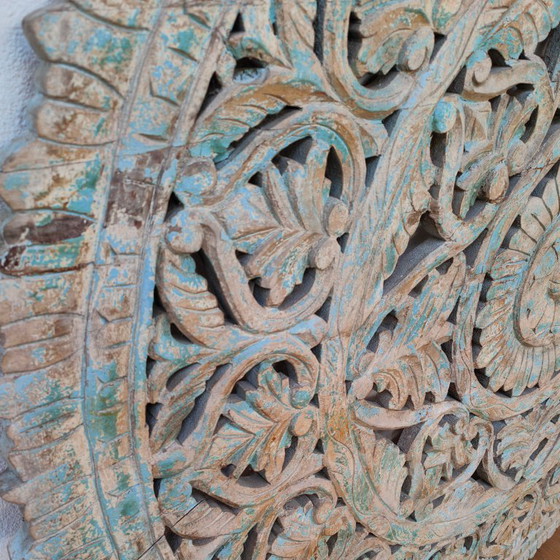 Image 1 of Decoración de pared Panel de madera Mandala