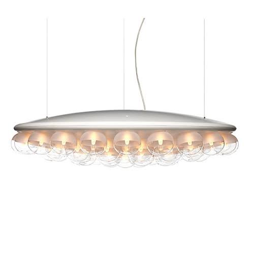 Prop Light Round Single 2700K Moooi – hanglampen, Plastic (photo 2 of 12)