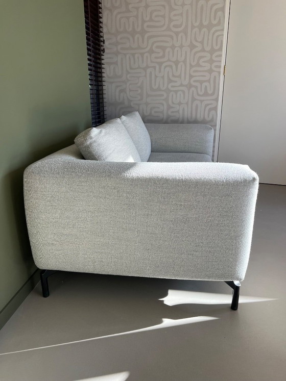 Pode 2-Sitzer Sofa, hellgrauer Textilbezug, 2 Sitzer Sofas, Stoff, Metall, Modern (Foto 7 von 15)