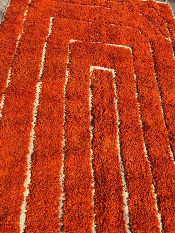 Image 1 of Oranger Berberteppich 200 cm x 300 cm