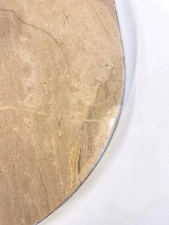 Vintage Italian coffee table in travertine. – Italian Design (photo 9 of 13)