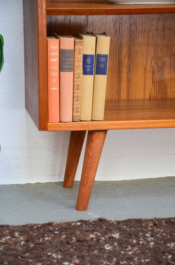 Image 1 of Vintage teak bookshelf, Danish sideboard, mid-century style