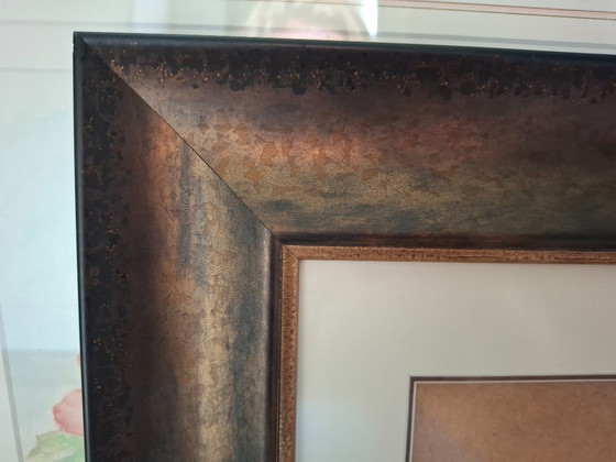 Grote Luxe Fotolijst / Schilderijlijst Met Glas En Passe-Partout – Lijsten, Other (photo 5 of 5)