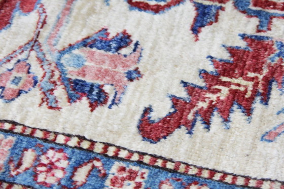 Image 1 of Original Hand-Knotted Kazak Antique Rug 283 x 85 cm
