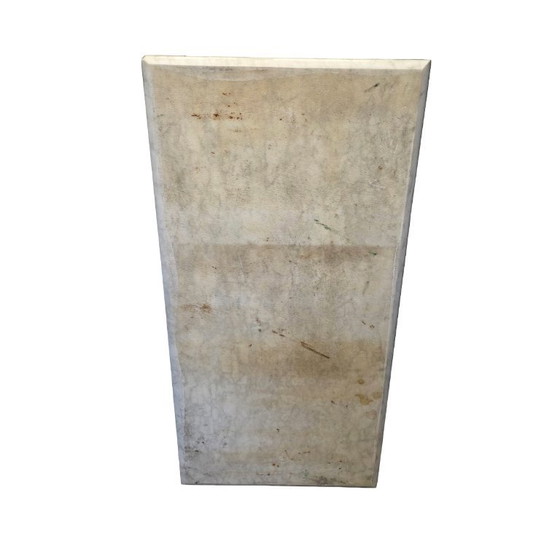 Image 1 of Table vintage en marbre onyx avec plateau à damier/échecs