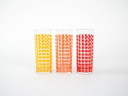 Ensemble de trois verres, design danois, années 1970, fabriqués au Danemark