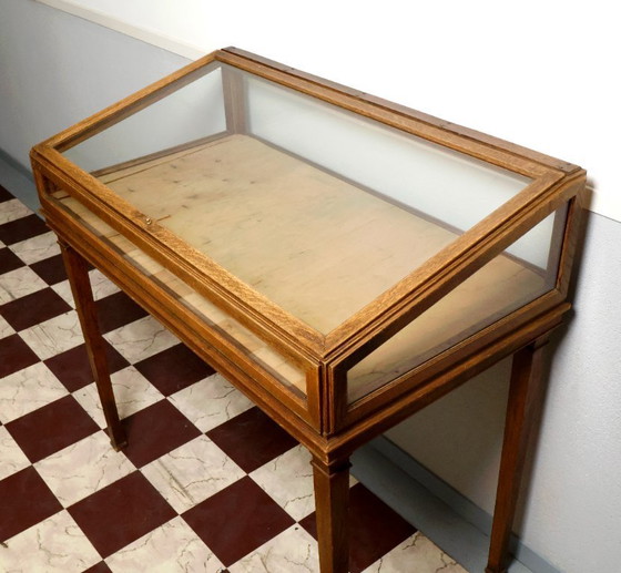 Image 1 of 1x bella vetrina vintage in legno
