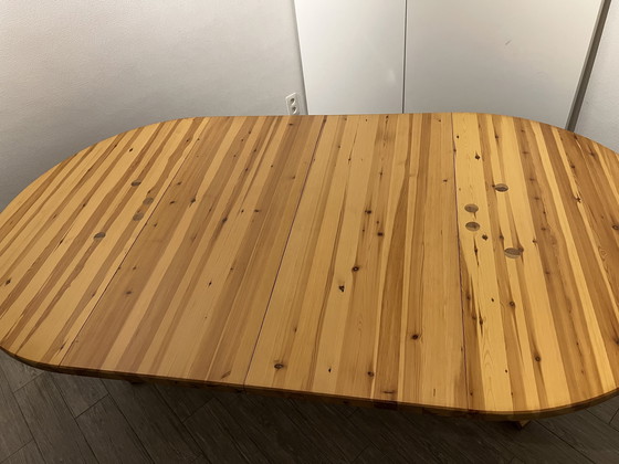 Image 1 of Vintage 70s Danish table CJ Rosengaarden 120 x 220