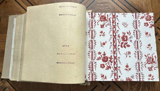 Professioneel album met muurstalen en kleurenkaarten – Inaltera – Troyes, jaren 60 – Decoratieve objecten (photo 5 of 7)