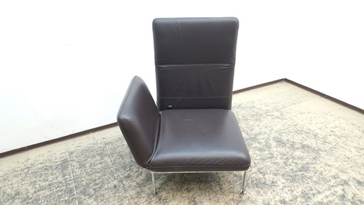 Brühl Roro Designersessel Ledersessel Chair braun Daybed 