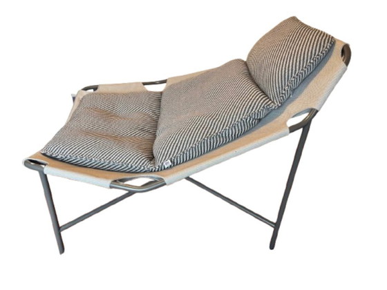 Image 1 of Fauteuil de jardin Rolf Benz 228 + tabouret - État neuf - Étiquettes de prix incluses (facture comprise)