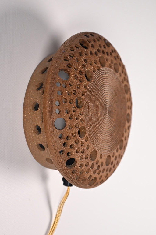 Danish ceramic wall lamp
