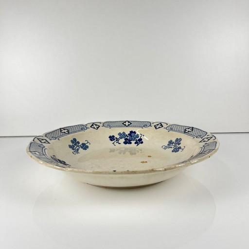Lage Terre de Fer KG Lunéville slakom, model "Jane", blauw, 1890-1915