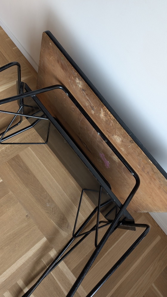 Scrivania di Willy Van Der Meeren – Scrivanie, Plastic, Metal (photo 8 of 9)