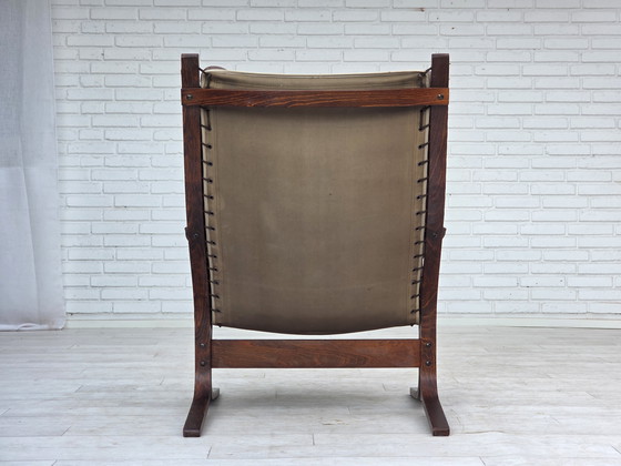 Image 1 of 1970, Noors ontwerp door Ingmar Relling voor Westnofa, model "Siesta" met armleuningen