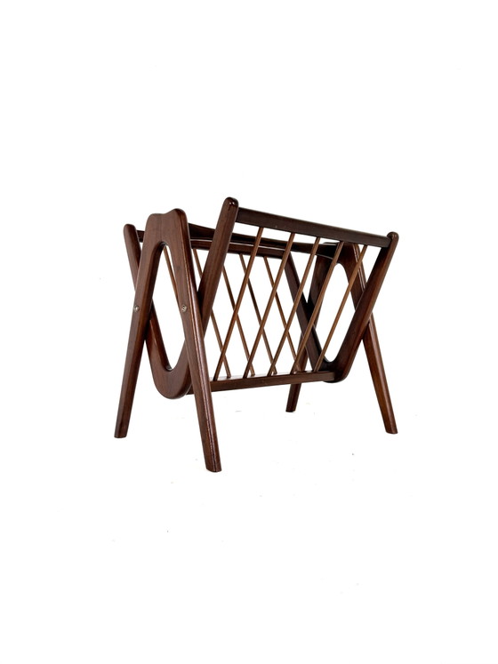 Portariviste vintage danese in teak degli anni '60 – Wood (photo 2 of 8)