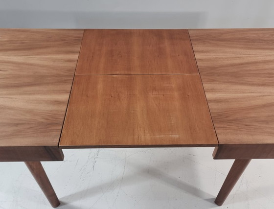 Image 1 of Art Deco Dining Table in Walnut, 1960s