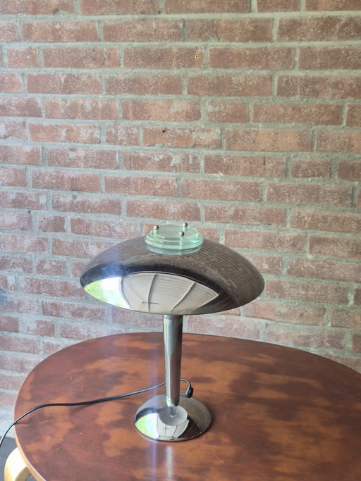 Vintage chrome table lamp