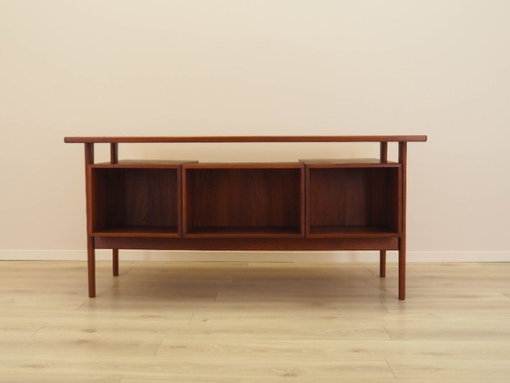 Image 1 of Scrivania in teak, design danese, anni '70, designer: Kai Kristiansen