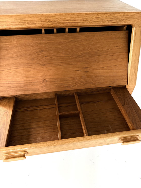 Image 1 of Vintage teak secretaire, Dyrlund '70s