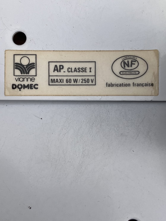 Image 1 of 2 lampade da parete vintage ‘Vianne / Domec’
