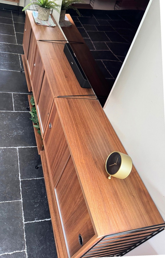 Image 1 of Mobiletto basso String noce-nero