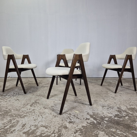 Image 1 of Sedia da pranzo vintage danese "Compass Chair" di Kai Kristiansen