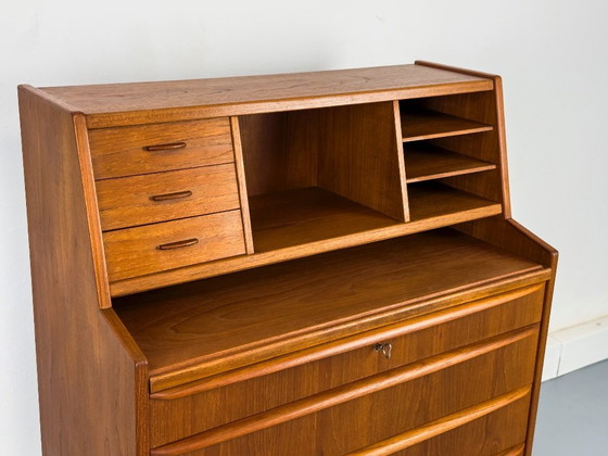 Image 1 of Scrivania in teak di Chr. Møller, anni '60